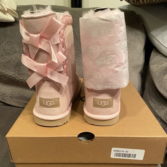 UGG Other - UGG kids classic short II braided boots